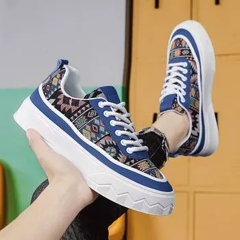 2024 spring new men s low-top flat-soled casual board shoes student versatile trendy shoes trendy sports men s shoes 39