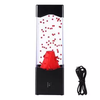 2024 xiaomi mijiaRed Light Volcano Night Light Cute Mood Light Настольный светодиодный декоративный светильник USB-разъем в ночнике Спальня Креативные детские подарки