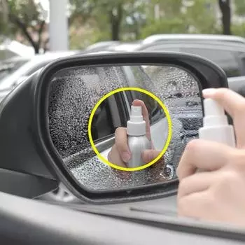 2024Auto Rearview Mirror Waterproof Anti Fog Film Rainproof Water Resistant Sticker
