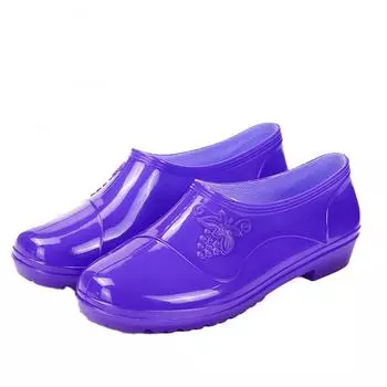 2024Latest Models Rubber Boots Low Non-slip Durable Comfortable Elasticized Rubber Safety Boots 37