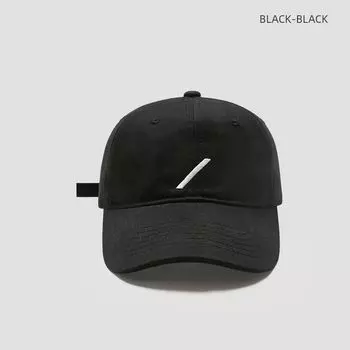 2025 New Baseball Cap Wide Brim Big Face Small Men s and Women s Easiest for Match Big Head Circumference Sunshade Casual Peaked Cap Black One size