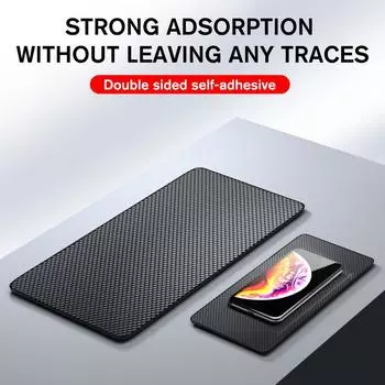 2025 New Car Dashboard Sticky Anti-Slip PVC Mat Auto Non-Slip Sticky Gel Pad Car Styling Interior for Phone Sunglasses Holder