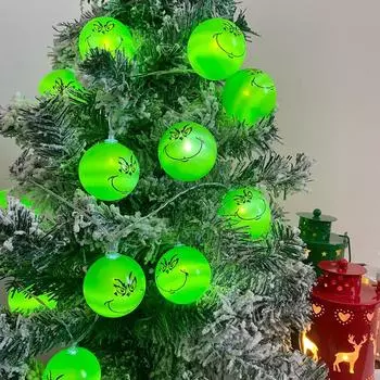 2025 New Christmas LED Lights Battery Operated Christmas String Lights Decorations for Tree Home Garden Indoor Outdoor Beads 703 1.5M 10 leds
