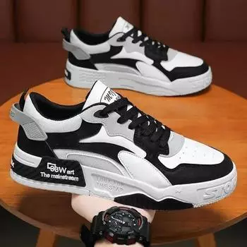 2025 New Men s Shoes All-Match Mesh Casual Shoes Deodorant Soft Bottom Shoes Spring and Autumn Breathable Sneaker Men s Shoe 39 чёрный