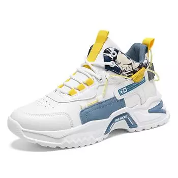 2025 New Sports Shoes with Increased Height Inside Casual Running Shoes 40 чёрный