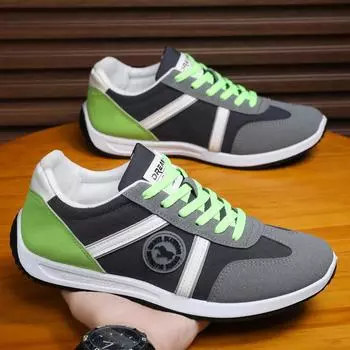 2025 spring new casual men s shoes comfortable soft sole men s casual running sports shoes trendy fashion white shoes 39 белый