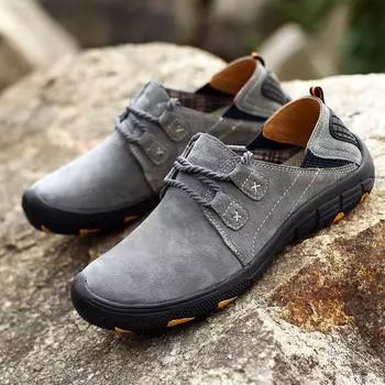2025 spring new thick-soled canvas men s casual shoes front lace-up low-top shallow mouth outdoor shoes fashion Shoes 38 хаки