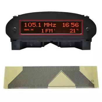 206 Info Display Cable Info Display Flat Cable Direct Replacement Easy Installation Flat Wire Shape For 1998-2008 Models CHINA
