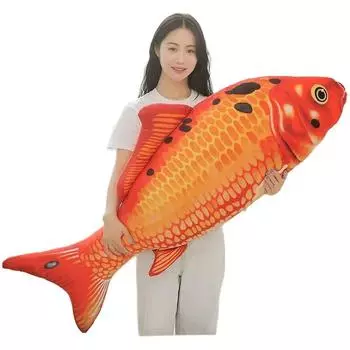 20-140 см Cyprinus Carpio Fish Koi Карп плюшевые игрушки реалистичные мягкие водные рыбы подушка для детей подарок на день рождения 20cm