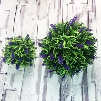 20/25 см мяч церемония лавандовый декор искусственный цветочный сад 20cm
