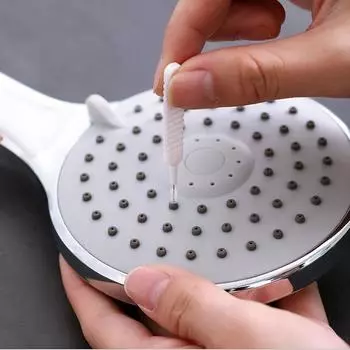 20-40pcs Shower Cleaning Brush Shower Head Anti Clogging Nylon Brush Computer Keyboard Cleaner Phone Hole Dust Cleaning Tool S