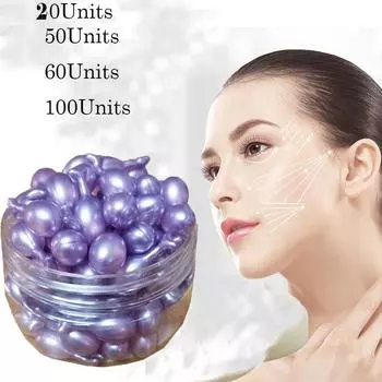 20/50/60/100 шт. гексапептидная капсульная сыворотка для глаз, увлажняющая эссенция для удаления темных кругов, морщин, против отечности, увлажняющая сыворотка для глаз 20 PCS