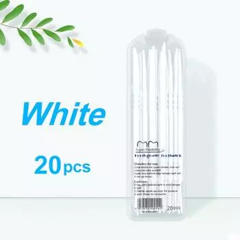 20 Pieces Disposable Portable Dual-ended Toothpick