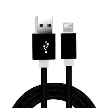 20 см 1 м 2 м 3 м USB-кабель для синхронизации и зарядки с нейлоновой оплеткой для Apple iPhone 13 12 11 XS Max XR 5S SE 6 6S 7 8 Plus iPad 4 Mini 2 Air 1m