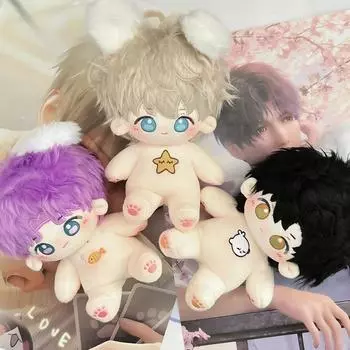 20 см Love and Deepspace Idol кукла аниме плюшевые куклы звезды мягкие игрушки для кастомизации фигурки хлопковые плюшевые игрушки фанаты подарок without skeleton