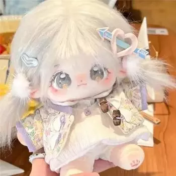 20 см подлинная кукла Kawaii Idol Star плюшевая мягкая аниме-фигурка нарядная косплей хлопковые детские плюшевые игрушки коллекция фанатов подарок Skeleton