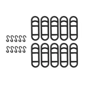 20Pcs Bikes Light Replacement Mount Silicones Band Elastics Belt Tie Flashlight Stand Bandages Fixing Bandages Belt