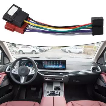 20pin Car Stereo Cable 20pin Cable Din Connector For Car Radio Installation Anti-corrosion Practical And Reliable CHINA