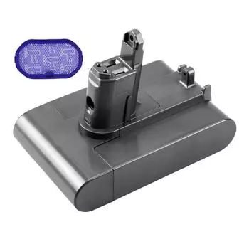 22.2V Заменить DC34 Li-Ion Вакуумный Аккумулятор Адаптер + Фильтр для Dyson DC35 DC45 DC31 DC34 DC44 DC31/DC35 Animal CHINA