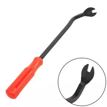 22.5cm Car Door Panel Trim Upholstery Retaining Clip Removal Puller Pry Tool Car Removal Hand Tool Quickly Remove Tool красный