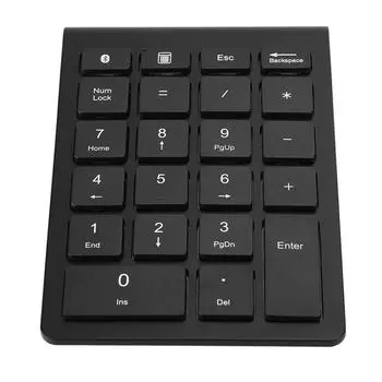 22 клавиши Bluetooth Mini Numpad Беспроводная цифровая клавиатура Маленькая клавиатура