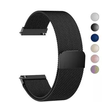 22 мм 20 мм 23 мм 24 мм 18 мм Ремешок для часов для Samsung Galaxy Watch Active 2 Band для Samsung Gear S3 Ремешок для Samsung Galaxy Watch 42 мм 46 мм 18mm разноцветный