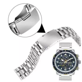 22 мм для Citizen Skyhawk JY8078-01L U680-S115701 ремешок для часов из нержавеющей стали
