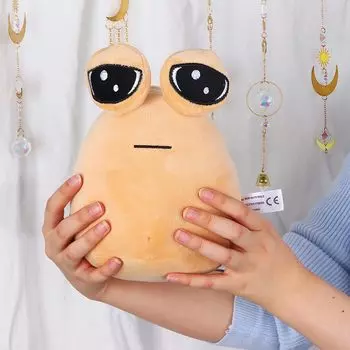 22 см/8,6 дюйма Pou плюшевая мультяшная инопланетная игрушка Kawaii мягкая игрушка кукла горячая игровая фигурка подарки для фанатов