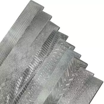 22x3x0,3 см нож из дамасской стали, заготовки для изготовления ножей, сырье для изготовления сэндвичей Vg10, складной нож с фиксированным лезвием, заготовки для бара Dot Circle