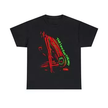 230 г/м 100% хлопок A Tribe Called Quest футболка Low End Theory Hip Hop Q Tip Phife Dawg De La Soul Mos Def J Dilla унисекс плотная хлопковая футболка XXS чёрный