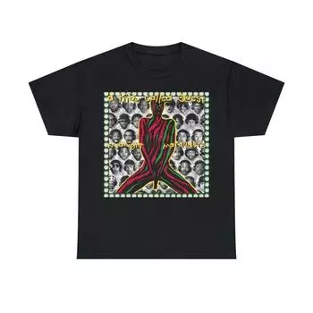 230 г/м 100% хлопок A Tribe Called Quest футболка Midnight Marauders Hip Hop Q Tip Phife Dawg De La Soul Mos Def J Dilla унисекс плотная хлопковая футболка XXS чёрный