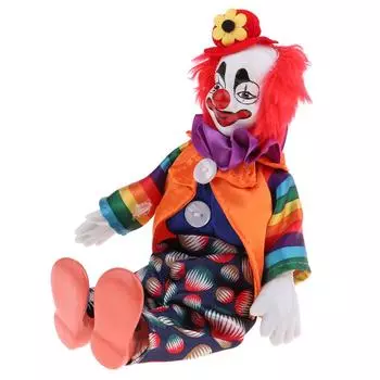 23cm Funny Orange Garment Man Doll Chrismas Ornaments Kids Gift