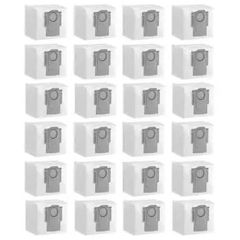 24 шт. пылесборников для пылесоса Xiaomi Roborock Q5+ Q7 T8 S7 MAXV Ultra Q7 MAX запасные части аксессуары CHINA