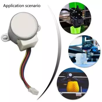 24BYJ48 5V редуктор шагового двигателя редукторный двигатель 4-фазный 5-проводной 1/64 передаточное отношение беспроводной камеры мониторы двигатель
