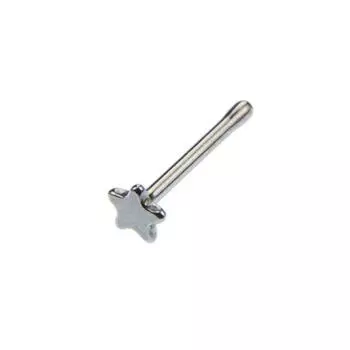 24Pcs/Box Nose Studs Star Heart Shape Nose Rings Body Piercing Jewelry
