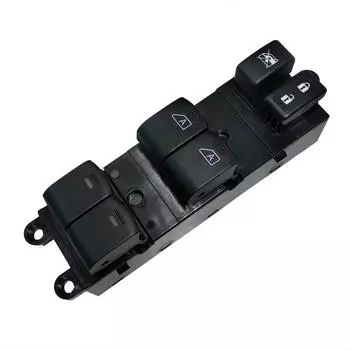 25401ZW00A 25401-ZW00A Выключатель стеклоподъемника для Nissan Armada 2007-2015 Titan 2015 Переключатель стеклоподъемника FST-NI-1230B чёрный