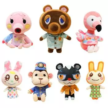 25/40 см Animal Crossing плюшевые фигурки животных KK Tom Judy Isabelle плюшевый милый волк аниме плюшевый детский подарок на вечеринку 25cm