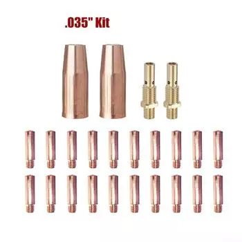 25 насадок-диффузоров для сварочных аппаратов Weld-Pak 100HD/125HD 140HD Mig Weld-Pak 100HD/125HD 140HD