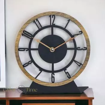 25x23 см металлические декоративные настольные часы