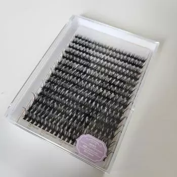280шт. пучковых ресниц i 40D D Curl - мягкие и натуральные накладные ресницы для самостоятельного наращивания ресниц 9-16mm MIX