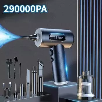 290000Pa Car Vacuum Cleaner Wireless Vacuum Cleaner Handheld Vacuum Pump Cordless Robot for Car Home Appliance Strong Suction F