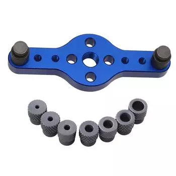2-10 мм Sel Centering Dowel Set Локатор отверстий в дереве, черный красный