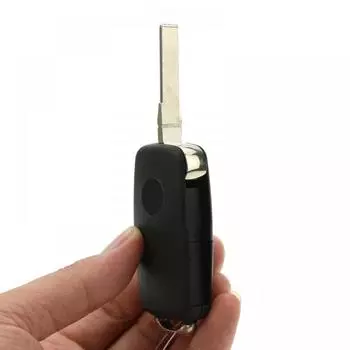 2/1 шт. сменный складной чехол для автомобильного ключа Fob для VW Volkswagen Golf Mk6 Tiguan Polo Passat CC SEAT Skoda Octavia 2 кнопки