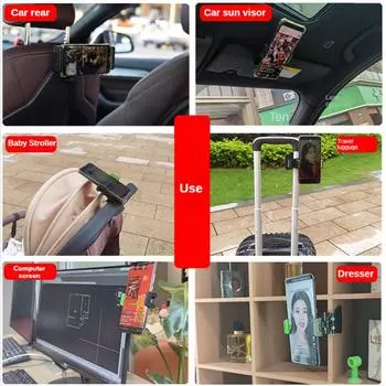 2/1Pcs Phone Holder For Tesla Model 3/Y Car Back Seat Mobile Support Portable Phone Stand Mount For Tesla 2020 2021 2025 2025