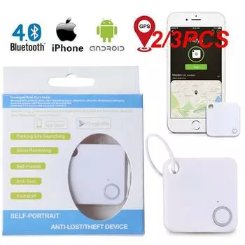 2/3 шт. Мини Tile Mate GPS Bluetooth-совместимый трекер искатель ключей локатор устройство слежения против потери автомобильный GPS-трекер собачий ошейник