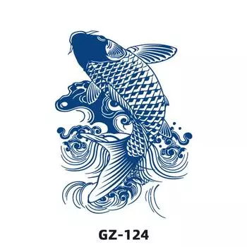 2/4/6PCS Half Arm Simulation Tattoos Body Art Cartoon Waterproof Arm Disposable Butterfly Tattoo Temporary Gem Haina Tattoo