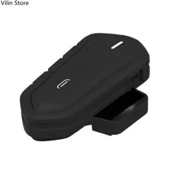 2,4 ГГц Беспроводная QTB35 FM мотоциклетный шлем домофон CSR Bluetooth 4,1 гарнитура домофон Hands Free чёрный