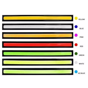 2/4 шт. 17 см COB DRL LED 12 В 6000 К водонепроницаемые дневные ходовые огни автомобильная полоса света COB противотуманная фара для автомобиля светодиодная лампа DRL 2pcs