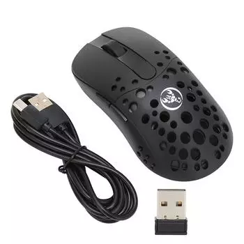 2.4G беспроводная мышь 800 1600 2400 3200 5000 10000DPI USB зарядка эргономичная форма светящаяся игровая