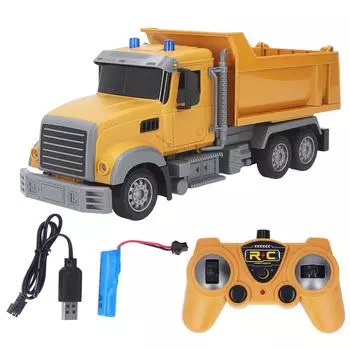 2.4G RC самосвал с дистанционным управлением строительная машина беспроводная модель инженерная игрушка